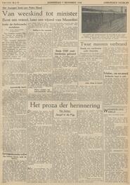 Het proza der herinnering in Limburgsch dagblad
