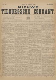 BINNENLAND. TILBURG, 28 Februari 1880. in Nieuwe Tilburgsche Courant