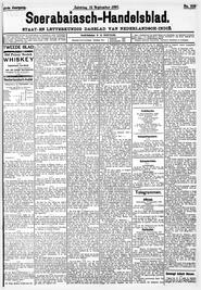 Nederlandsch-Indië SOERABAIA, 25 SEPTEMBER 1897. in Soerabaijasch handelsblad