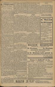 VIERDE BLAD De Preangerbode Woensdag: 26 November 1919, No. 325 Hoofdredacteur: Th. E. Stufkens. Uit het Moederland. in De Preanger-bode