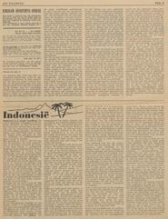 Indonesië in De Vuurpĳl : het weekblad voor werkend Nederland