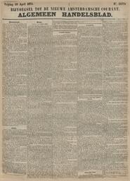 HAAGSCHE KRONTEK. 's-GRAVENILAGE, 20 April 1875. in Algemeen Handelsblad