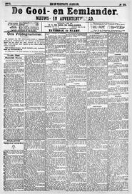 Plaatselijk Nieuws. HILVERSUM, 24 Maart 1917. in De Gooi- en Eemlander : nieuws- en advertentieblad