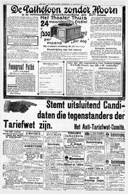 Advertentie in De Gooi- en Eemlander : nieuws- en advertentieblad