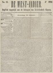 Paramaribo, 13 Maart 1881. HAAGSCHE BRIEVEN. Den Haag, 16 Februari 1881. (Binnenland.) in De West-Indiër : dagblad toegewĳd aan de belangen van Nederlandsch Guyana
