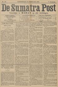 Brieven uit Batavia. 72.000 (Geschreven voor „De Sumatra Post”.) Batavia, 8 Februari 1905. in De Sumatra post
