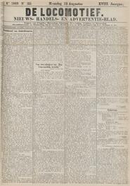 Van den schrijver van „Een leugenachtig bericht” Ratahan 12 Julij 1869. in De locomotief : Samarangsch handels- en advertentie-blad