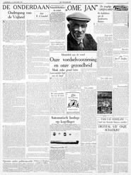 DE ONDERDAAN Ondergang van de Vrijheid door H. A. Lunshof in De Telegraaf