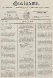 Paramaribo, 6 Juli 1882. in Suriname : koloniaal nieuws- en advertentieblad