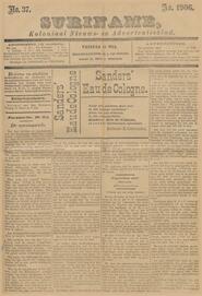 Begrooting 1907. Overzicht. in Suriname : koloniaal nieuws- en advertentieblad