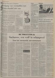 DE TOESTAND (3) Sacharow, een wolf in schaapsvel Over het ’vernieuwde’ anti-communisme in De waarheid