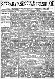 Nederlandsch – Indië. SOERABAIA 18 November 1904. Sluiting der Mails te Soerabaia. in Soerabaijasch handelsblad