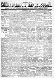 Nederlandsch-Indië. SOERABAJA, 29 Juni 1907. Sluiting der Mails te Soerabaia. in Soerabaijasch handelsblad