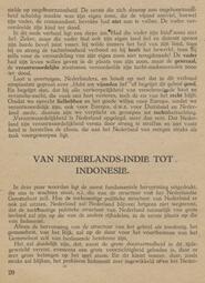 VAN NEDERLANDS-INDIË TOT INDONESIË. in De nieuwe wĳnzak : leidraad tot verdieping van het staatsburgerlĳk denken - door en voor werkers en verzetters