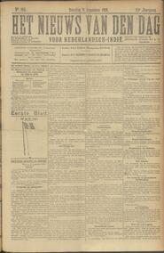 NEDERLANDSCH - INDIË. BATAVIA, 6 Augustus 1918. in Het nieuws van den dag voor Nederlandsch-Indië