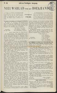 Nieuwsblad voor den boekhandel jrg 28, 1861, no 18, 02-05-1861 in 