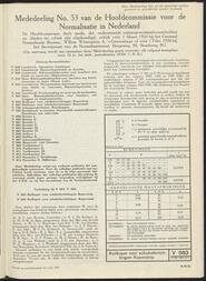 De ingenieur; Mededeeling  van de Hoofdcommissie voor de Normalisatie in Nederland, 1935, no 53 [Bijlage]