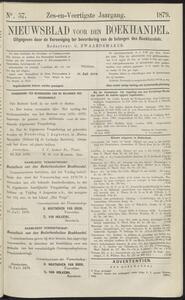Nieuwsblad voor den boekhandel jrg 46, 1879, no 57, 18-07-1879 in 
