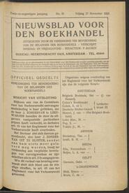Nieuwsblad voor den boekhandel jrg 92, 1925, no 91, 27-11-1925 in 