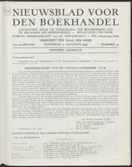 Nieuwsblad voor den boekhandel jrg 107, 1940, no 32, 07-08-1940 in 
