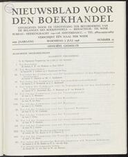 Nieuwsblad voor den boekhandel jrg 105, 1938, no 27, 06-07-1938 in 