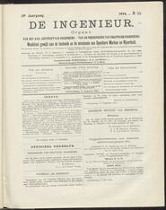De ingenieur; Orgaan van het Kon. Instituut van Ingenieurs- van de vereeniging van Delftsche Ingenieurs jrg 29, 1914, no 33, 15-08-1914 in 