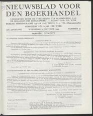 Nieuwsblad voor den boekhandel jrg 106, 1939, no 43, 25-10-1939 in 