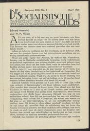 De socialistische gids; maandschrift der Sociaal-Democratische Arbeiderspartij jrg 23, 1938, no 3