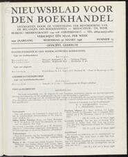 Nieuwsblad voor den boekhandel jrg 105, 1938, no 13, 30-03-1938 in 