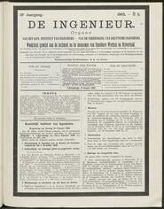 De ingenieur; Weekblad gewĳd aan de techniek en de economie van openbare werken en nĳverheid jrg 18, 1903, no 5, 31-01-1903 in 