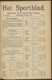Het sportblad; Officiëel orgaan van den Nederlandschen Voetbalbond en Nederlandschen Wielerbond jrg 10, 1902, no 51, 19-12-1902 in 