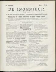 De ingenieur; Orgaan van het Koninklijk Instituut van Ingenieurs –Der Vereeniging van Burgerlijke Ingenieurs jrg 15, 1900, no 23, 09-06-1900 in 