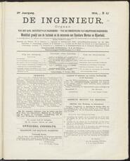 De ingenieur; Orgaan van het Kon. Instituut van Ingenieurs- van de vereeniging van Delftsche Ingenieurs jrg 29, 1914, no 42, 17-10-1914 in 