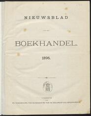 Nieuwsblad voor den boekhandel jrg 63, 1896 [Index]