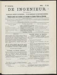 De ingenieur; Weekblad gewĳd aan de techniek en de economie van openbare werken en nĳverheid jrg 18, 1903, no 26, 27-06-1903 in 