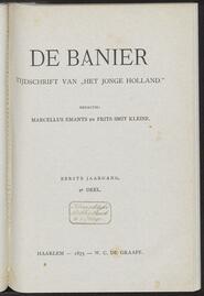 De banier; tijdschrift van 'Het jonge Holland' jrg 1, 1875, no 2