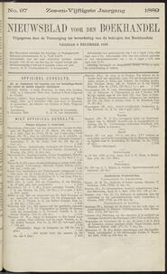 Nieuwsblad voor den boekhandel jrg 56, 1889, no 97, 06-12-1889 in 