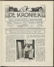 De kroniek; geïllustreerd maandblad voor Noord- en Zuidnederland jrg 6, 1920, no 8