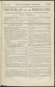 Nieuwsblad voor den boekhandel jrg 55, 1888, no 93, 20-11-1888 in 