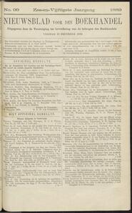 Nieuwsblad voor den boekhandel jrg 56, 1889, no 99, 13-12-1889 in 