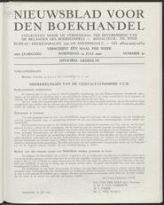 Nieuwsblad voor den boekhandel jrg 107, 1940, no 30, 24-07-1940 in 