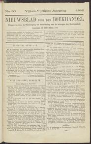 Nieuwsblad voor den boekhandel jrg 55, 1888, no 96, 30-11-1888 in 