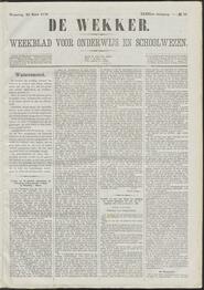 De wekker; weekblad voor onderwijs en schoolwezen jrg 33, 1876, no 24, 22-03-1876 in 
