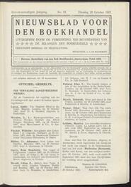 Nieuwsblad voor den boekhandel jrg 74, 1907, no 87, 29-10-1907 in 