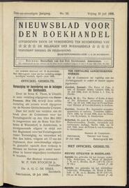 Nieuwsblad voor den boekhandel jrg 73, 1906, no 58, 20-07-1906 in 