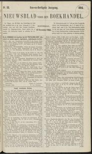 Nieuwsblad voor den boekhandel jrg 31, 1864, no 52, 29-12-1864 in 