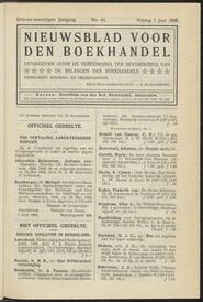 Nieuwsblad voor den boekhandel jrg 73, 1906, no 44, 01-06-1906 in 