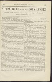 Nieuwsblad voor den boekhandel jrg 57, 1890, no 70, 02-09-1890 in 