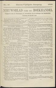 Nieuwsblad voor den boekhandel jrg 56, 1889, no 25, 29-03-1889 in 