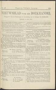 Nieuwsblad voor den boekhandel jrg 59, 1892, no 57, 15-07-1892 in 